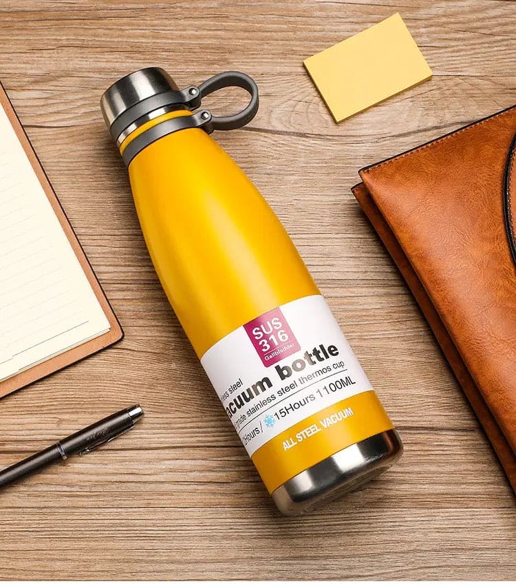 Stainless Steel Thermos Bottle, Vacuum Flask Thermal Sport Water Bottle, Portable Outdoor Sports Water Bottle, Tumbler Cup Thermal Mug, Hot And Cold Travel Water Bottle Stainless Steel Thermos Bottle, Vacuum Flask Thermal Sport Water Bottle, Portable Outdoor Sports Water Bottle, Tumbler Cup Thermal Mug, Hot And Cold Travel Water Bottle